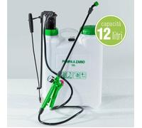 Pompa a Pressione a Spalla Zaino 12 Lt con Lancia Nebulizzatore Piante Jimmy