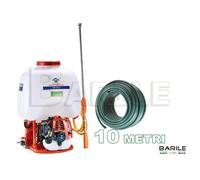 POMPA A SCOPPIO / IRRORATORE A SPALLA 25 LITRI OS-800 + 10 METRI DI TUBO
