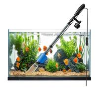Pompa a sifone per acquario, scambiatore d'acqua manuale e rondella di sabbia, strumento di pulizia ecologico ed efficiente, con tubo dell'acqua da 2 m