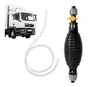 Pompa a sifone per benzina, regolabile, pompa a sifone manuale, pompa a sifone portatile per auto, pompa di trasferimento per acqua e liquidi comuni