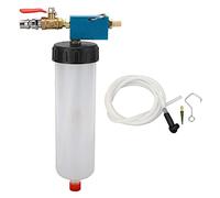 Pompa a Siringa per Liquidi, Estrattore a Vuoto per Olio per Motocicli Camion Auto, Pompa per Liquidi Trasmissione Manuale con Bottiglia da 300ml e Tubo da 73 Pollici, Efficiente D