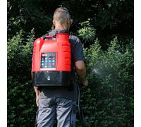 Pompa a spalla a Batteria 10 amper irroratrice zaino pressione nebulizzatore