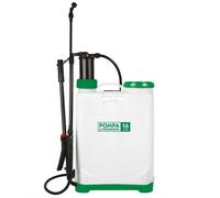 Pompa a Spalla Manuale Irroratrice a Zaino con Valvola con 3 Ugelli, 16 Lt - 686
