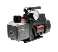 Pompa a Vuoto Bistadio 56 L/Min Con Elettrovalvola e Vacuometro Potenza 1/4 HP Pompa per Vuoto Applicazioni supportate R32, R410A, R407C, R134A