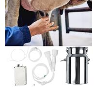 Pompa a vuoto elettrica portatile del mungitrice 7L per capra delle pecore