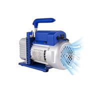 Pompa a vuoto for refrigerazione a 1 stadio con/senza calibro collettore .8CFM-12CFM Refrigerante Aria condizionata Manutenzione HVAC Alta efficienza(4.8CFM Gauge - US)