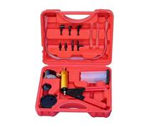 Pompa a Vuoto Manuale Multiuso - Kit Tester di Pressione con Manometro ed Estrattore | Set Spurgo Freni - per Cambio Olio Manutenzione Auto Officina Garage Casa
