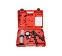 POMPA A VUOTO TESTER 2 VASETTI TUBO SPURGO FRENI MANUALE ATTREZZI AUTO