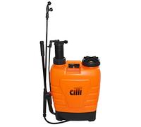 POMPA A ZAINO 16 LT MANUALE CON POMPANTE NYLON IRRORAZIONE DISERBO PIANTE ORTO