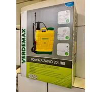 Pompa a zaino 20 litri - Verdemax - Ideale per fertilizzanti, erbicidi e pestici