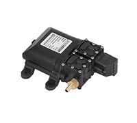 Pompa acqua 12V 120W 8L Doppia Membrana Alta Pressione Compatta Irrigatore Multiuso Giardino Irrigatore Potenza Stabile per Irrigatore Giardino Prato Barca con Rame