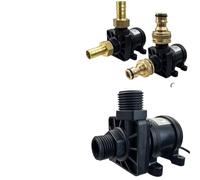 Pompa acqua 12V ad alta pressione solare ultra silenziosa DC 24V Ascensore 7M 900L/H Motore brushless Pompe sommergibili for acqua Giunto a rottura rapida(12V wiring,Pump and 14mm)