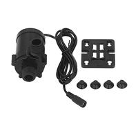 Pompa Acqua 12V DC, Pompa Booster Alta 700LorH, Acquario Molto Silenzioso, Fontana, Pompa Scaldabagno Elettrico con Custodia in ABS, Motore in Rame e Ventosa 4 Pezzi, Pompa
