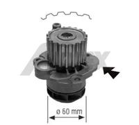 Pompa acqua 1777 AIRTEX per VW SEAT SKODA