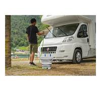 Pompa Acqua a Batteria con Secchio Pieghevole 15L Lavaggio Auto Aquarover Lampa