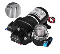 Pompa acqua a membrana 12V 10L/Min 17PSI 17L/Min 40PSI Pompa booster autoadescante automatica ad alta pressione con nebulizzazione Car Marine Per uso fai da te(FL-30 10L 17PSI)