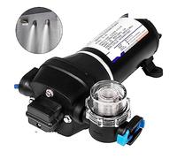Pompa acqua a membrana 12V 10L/Min 17PSI 17L/Min 40PSI Pompa booster autoadescante automatica ad alta pressione con nebulizzazione Car Marine(FL-40 17L 40PSI)