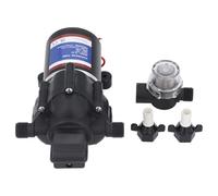 Pompa Acqua a Membrana a Basso Rumore 45psi 2.9GPM Elettrica Autoadescante Portatile Mini Booster di Pressione per Nave di Rifornimento D'acqua per (24V)