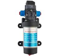 Pompa acqua a membrana ad alta pressione DC 12V 80W 5, l/min autoadescante for casa, veicoli, agricoltura, barca, giardino per Petrolio, Diesel, Petrolio