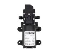 Pompa 'acqua a micro membrana ad alta pressione da 12 V e 72 W, interruttore automatico, intelligente, mini pompe domestiche da 6 l/min(Straight tube)