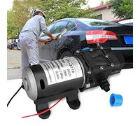 Pompa Acqua Autoadescante ad Alta Pressione, DC 12V Pompa dell' Acqua Automatico per Barche, Roulotte e Il Giardino, Pompa dell'Acqua per Lavaggio (100W 8L/min)