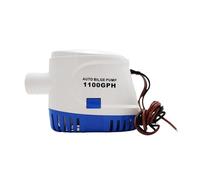 Pompa acqua automatica 1pc con interruttore a galleggiante DC 12V 24V 750GPH 1100GPH(1100GPH,12V)