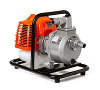 Marpol Motopompa Autoadescante 1" Benzina 2T 5.2HP, Nero/Grigio, Pompa per Acqua, Industriale, Acciaio Inossidabile o Ghisa, Portata 150-300 L/min, Altezza 8m, Prevalenza 25m, Max Pressione 3.3bar