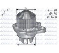 DOLZ Pompa dell’acqua, raffreddamento motore per CITROËN PEUGEOT RENAULT