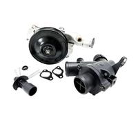 Pompa Acqua Con Bulloni Guarnizioni Connettore E Termostato Compatibile Con V8 5.0L LR010801 LR035124 LR028136 Accessori