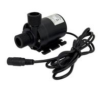 Pompa 'acqua con motore brushless, DC6~24V 1100L/H, pompa sommergibile con testa da 8M G1/2", scaldabagno for fontana, pompa booster for doccia, IP68(JT-800 14MM)
