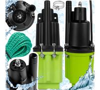 Pompa Acqua Cristallina 480W a Membrana per Fontane 1080 L/H da Giardino