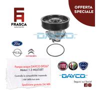 POMPA ACQUA DAYCO Ford KA Lancia Musa Y Opel Corsa Agila 1.3 D Multijet 75 95 CV