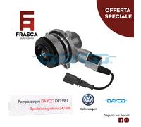 Pompa Acqua Dayco Volkswagen Golf Alltrack VII 2.0 TDI 150 CV 1.6 TDI 110 CV