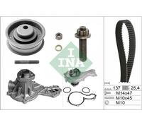 Pompa Acqua + Dentate per VW Transporter IV Scatola 1.9 Td Audi 80
