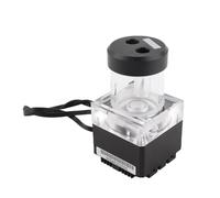 Pompa 'Acqua di Raffreddamento ad Acqua a CPU del Computer 800L/H, 4 Metri Testa a Pompa Dissipazione di Calore Veloce Pompa 'Acqua del Computer LED Serbatoio(Nero