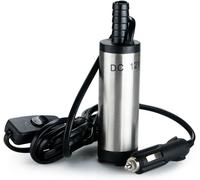 Pompa Acqua E Olio, 12V 38Mm Pompa Sommersa Elettrica Pompa Combustibile Con Fil