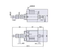 Pompa acqua elettromagnetica 220V JYPC-4 per circuiti in ferro autoadescanti