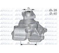 Pompa acqua F114 DOLZ per FORD TRANSIT Autobus TRANSIT Furgone
