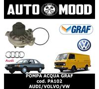 POMPA ACQUA GRAF PA102 PER AUDI 100 / VOLVO 240/740/760/780/940 / VW LT 28-35