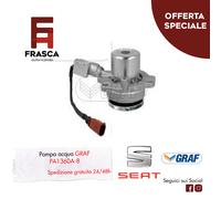 Pompa Acqua Graf Seat Ibiza V KJ1 1.6 TDI 70 KW 95 CV 59 KW 80 CV 85 KW 115 CV