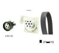 Pompa acqua kit cinghie dentate BOLK BOL-J040104 per RENAULT CLIO 1.5 dCi 90