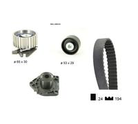 Pompa acqua kit cinghie dentate BOLK BOL-J040116 per FIAT 500X (334_)