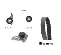 Pompa acqua kit cinghie dentate BOLK BOL-J040137 per TOYOTA RAV 4 I Cabrio