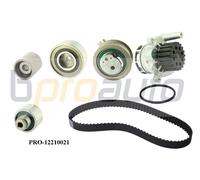 Pompa acqua kit cinghie dentate BPROAUTO PRO-12210021 per VW POLO 1.6 TDI