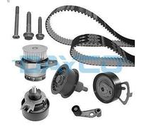 Pompa acqua + Kit cinghie dentate DAYCO KTBWP3471 per LEON (1M1) 1.6 2000-2006