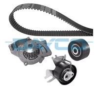 Pompa acqua kit cinghie dentate DAYCO KTBWP4550 per PEUGEOT 407 2.0 HDi 135