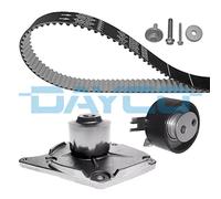 Pompa acqua kit cinghie dentate DAYCO KTBWP5320 per RENAULT CLIO 1.5 dCi 75