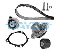 Pompa acqua kit cinghie dentate DAYCO KTBWP7610 per FIAT 500X (334_)