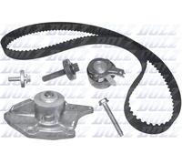 Pompa acqua kit cinghie dentate DOLZ KD004 per RENAULT CLIO 1.5 dCi 75