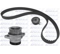 Pompa acqua kit cinghie dentate DOLZ KD078 per VW POLO 75 1.6